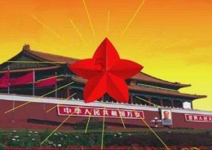 罕见夜间平流雾笼罩云南罗平县城